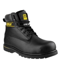 CAT Holton SB Black Steel Toe Safety Boots Steel Toe Caps 